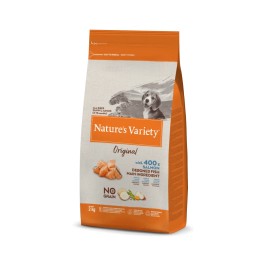 Nature’s Variety Original No Grain Puppy Junior Salmón pienso cachorros