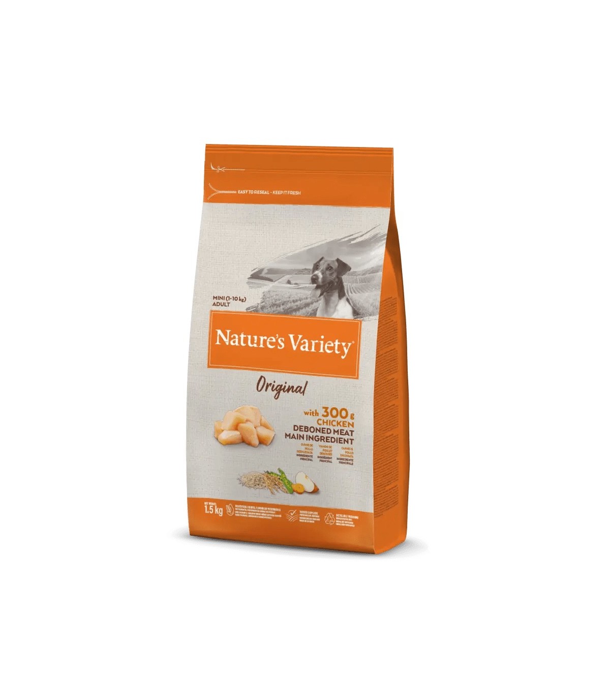 Pollo sin cereales con carne fresca Omega nature