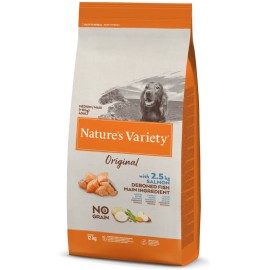 NATURE'S VARIETY ORIGINAL NO GRAIN MEDIUM/MAXI SALMON