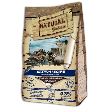 NATURAL GREATNESS SALMON - ADULT - MEDIUM & LARGE