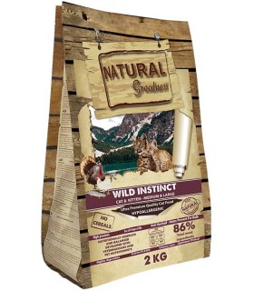 NATURAL GREATNESS WILD INSTINCT - CAT, KITTEN - MEDIUM & LARGE