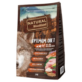 NATURAL WOODLAND OPTIMUM DIET - ALL AGE - MINI & MEDIUM BREED