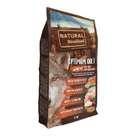 NATURAL WOODLAND OPTIMUM DIET - ALL AGE - MINI & MEDIUM BREED