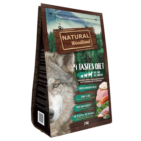 NATURAL WOODLAND 4 TASTES DIET