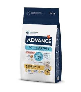 ADVANCE SENSITIVE MINI SALMON & RICE 7 KG.