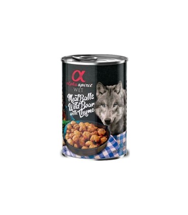 ALPHA SPIRIT ALBONDIGAS DE JABALI Y TOMILLO