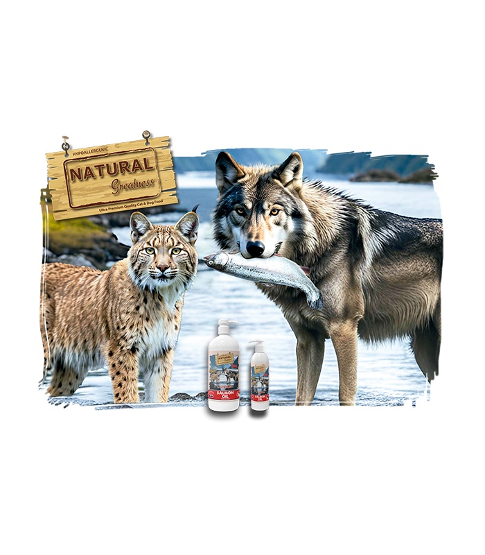 NATURAL GREATNESS ACEITE DE SALMON CAT & DOG