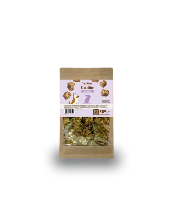 NATUREXTRA BOCADITOS DE CONEJO