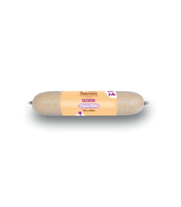 NATUREXTRA SALCHICHA ORGANOS VITALES