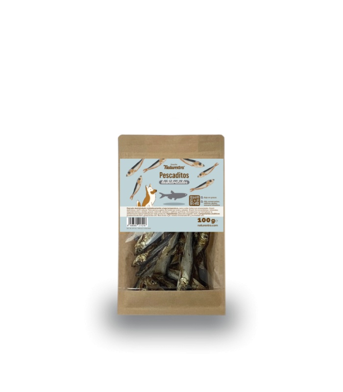 NATUREXTRA PESCADITOS DESHIDRATADOS