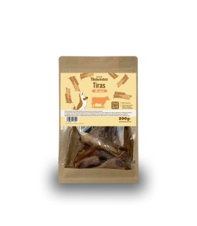 NATUREXTRA TIRAS DE PIEL DE VACA 200 GR.