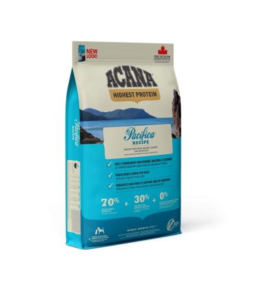 Pienso Acana Pacifica para perros sin cereales, rico en pescado fresco