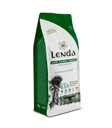 saco pienso cordero Lenda Adult Medium para perros exigentes