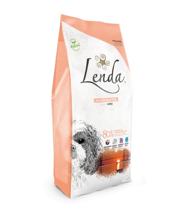 Saco Lenda Adult Mini Atlantic Blue Fish pienso hipoalergénico para perros mini