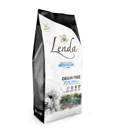 Saco Lenda Adult Mini Hypoallergenic Skin & Coat para perros pequeños con alergias