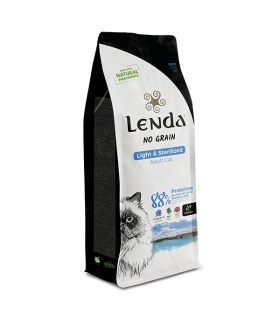 Lenda Light & Sterilized pienso gatos adultos esterilizados sin cereales