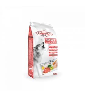 CARNIVORO SPORT CORDERO ARROZ 12KG