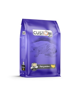 CUSTOM CENA PAVO VERDURA 6KG