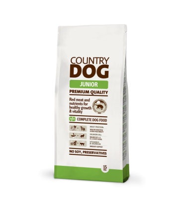 COUNTRY DOG FOOD JUNIOR 15KG