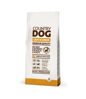 COUNTRY DOG LIGHT & SENIOR 15KG