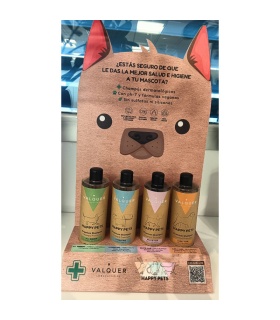 HAPPY PETS EXPOSITOR CHAMPU