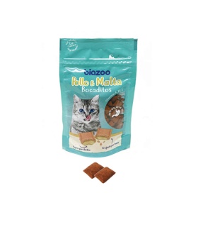SNACK GATO BOCADITOS POLLO Y MALTA 60GR