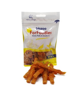 STICKS POLLO Y ZANAHORIA 100 GRS