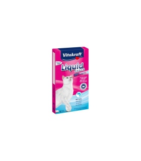 VITAKRAFT CAT LIQUID SNACK SALMON 6UND
