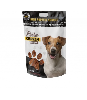 PURE CHICKEN STRIPS 85GR