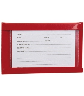PORTATARJETAS IDENTIFICADOR STUBBS S26 ROJO