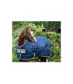 MANTA CABALLO AMIGO INSULATOR MEDIUM MARINO/PLATA 145X198