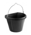 CUBO COMEDERO GOMA CON ASA NEGRO