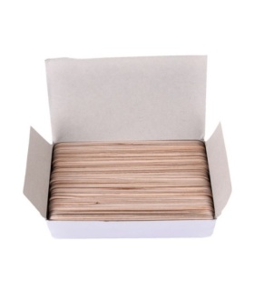 DEPRESOR DE MADERA "UNIDIX" 100UD.