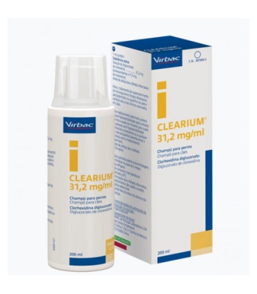 CHAMPU CLEARIUM 31.2MG/ML 200ML PERRO