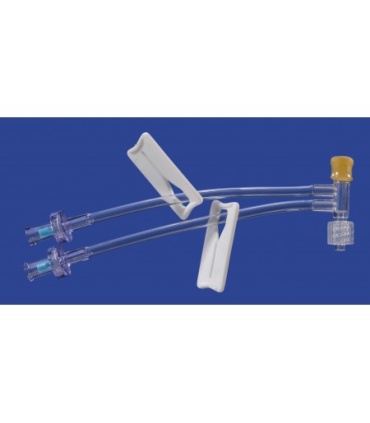 TUBO EXTENSION CATETER2X12GA DOBLE VIA 2.7MM