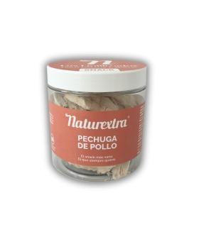 Snack liofilizado de pechuga de pollo Naturextra para perros y gatos