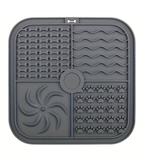 lick mat para relajar perros durante baño