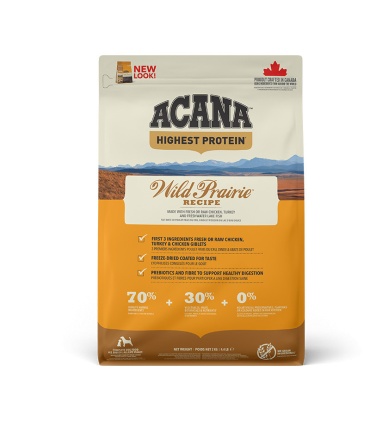 ACANA DOG WILD PRAIRIE RECIPE 2KG