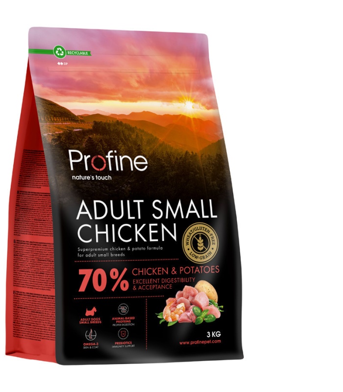 Profine Adult Small 3 kg alimento premium para perros mini