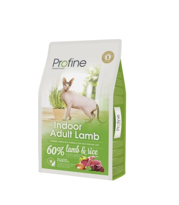 PROFINE CAT INDOOR ADULT LAMB 10KG