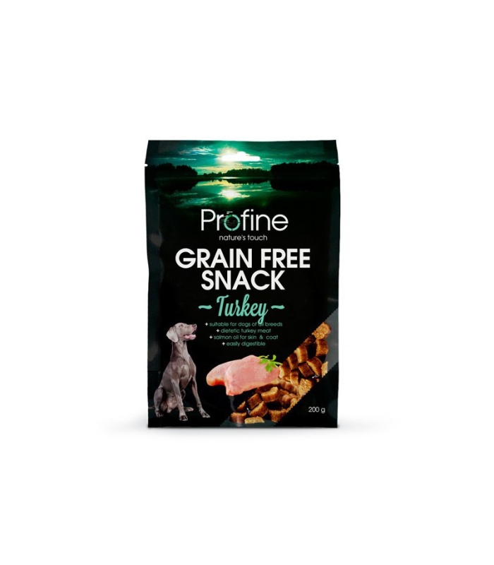 PROFINE GRAIN FREE SNACK TURKEY 200GR