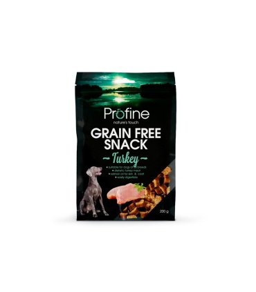PROFINE GRAIN FREE SNACK TURKEY 200GR