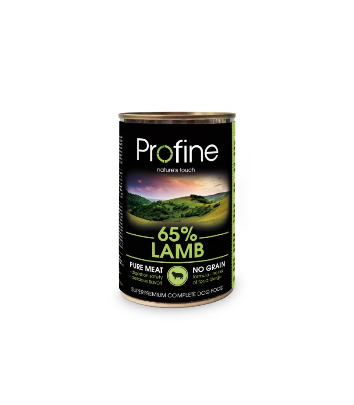 PROFINE LATA 65% LAMB WITH HEARTS 6X400GR