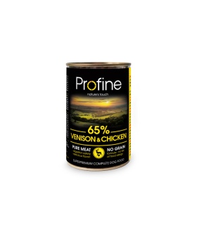 PROFINE LATA 65% VENISON & CHICKEN 6X400GR