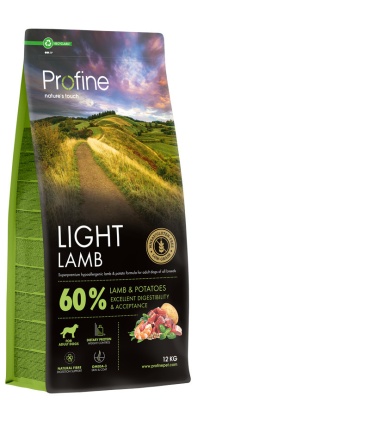 PROFINE LIGHT LAMB & POTATOES 12KG