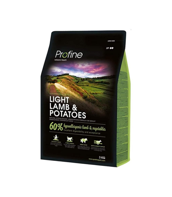 PROFINE LIGHT LAMB & POTATOES 3KG