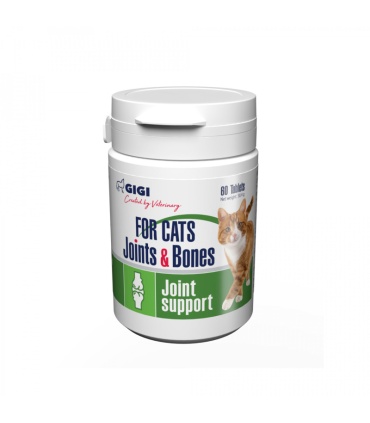 GIGI SUPL. CATS JOINTS & BONES 60 TAB.