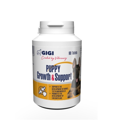 GIGI SUPL. PUPPY GROWTH & SUPPORT 90 TAB.