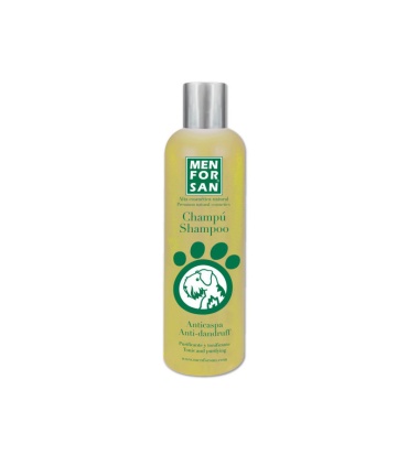 MENFORSAN CHAMPU NATURAL ANTICASPA CON LIMON 300ML