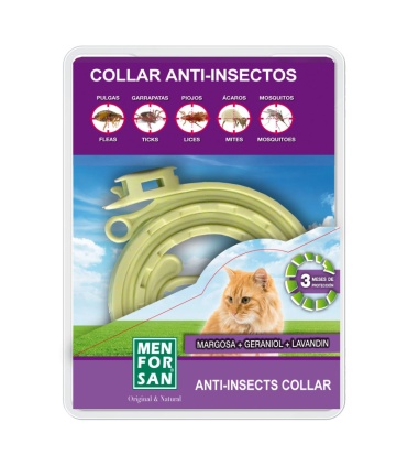 MENFORSAN COLLAR ANTIINSECTOS MARGOSA GATO